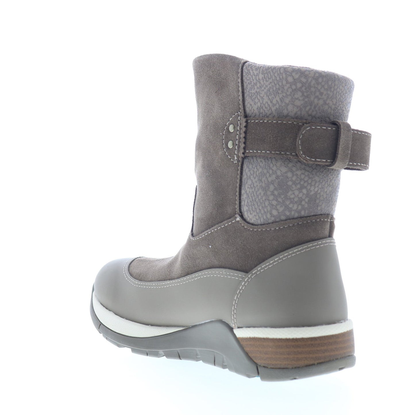 Original Muck Apres II Leather Mid AP2901 Womens Gray Suede Winter Boots