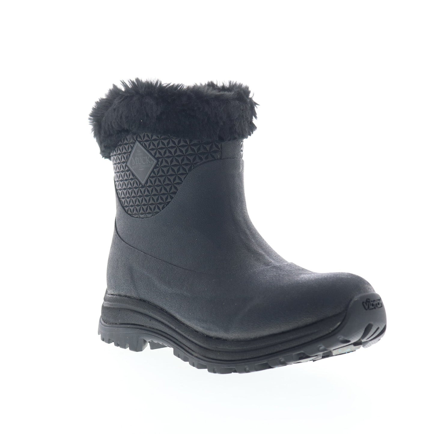 Original Muck Apres Slip On Ankle AG APV000 Womens Black Winter Boots