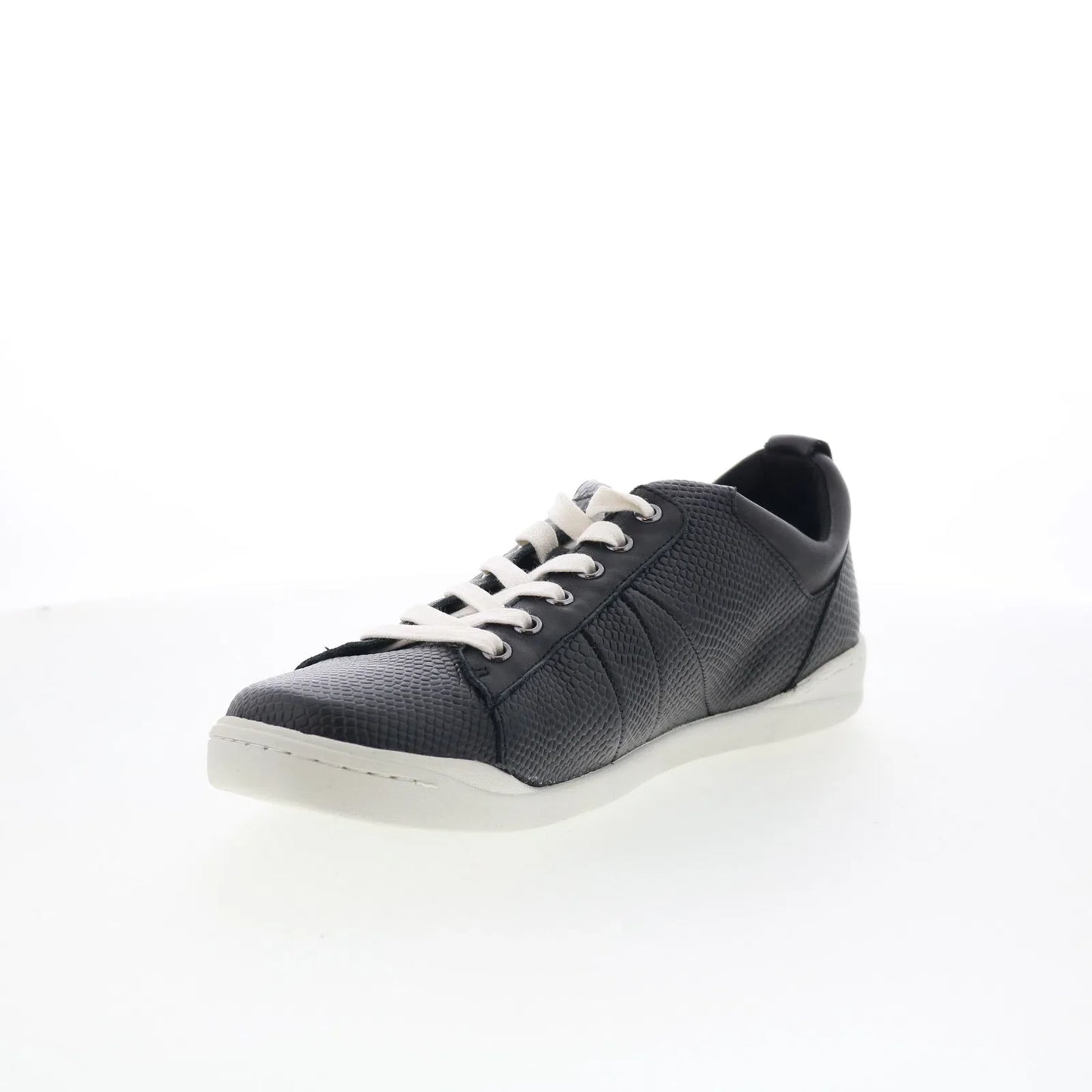 Softwalk Athens S2051-023 Womens Black Leather Lifestyle Sneakers Shoes