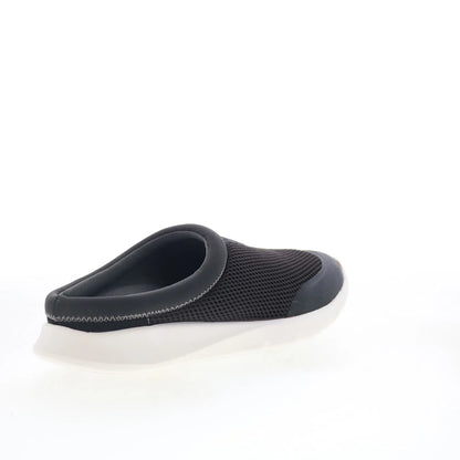 Spenco Bliss Slide SP1003BLK Womens Black Mesh Slip On Mule Flats Shoes