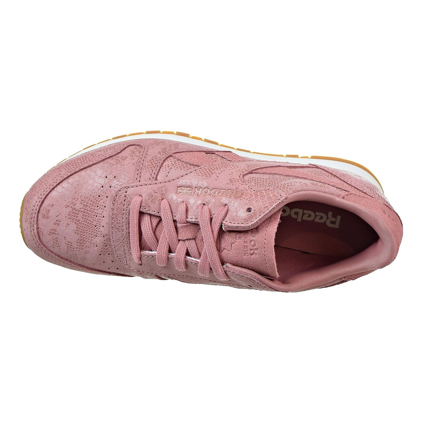 Reebok Classic Leather Clean Exotics Women's Shoes Sandy Rose/Chalk/Gum