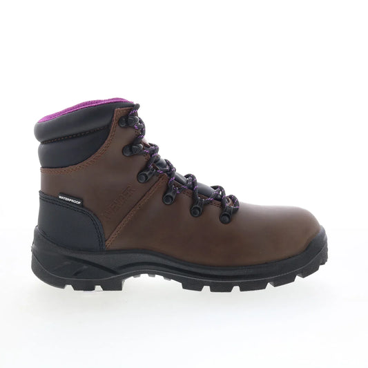 Avenger Builder Mid Soft Toe EH WP A8675 Womens Brown Work & Safety Boots