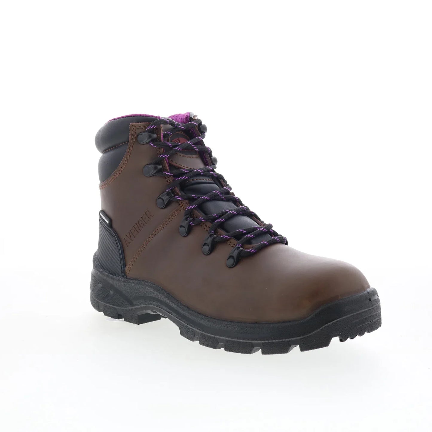 Avenger Builder Mid Soft Toe EH WP A8675 Womens Brown Work & Safety Boots