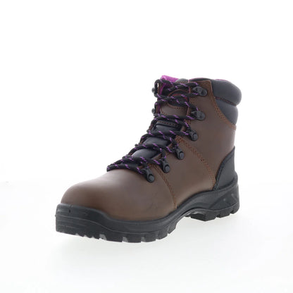 Avenger Builder Mid Soft Toe EH WP A8675 Womens Brown Work & Safety Boots