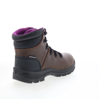 Avenger Builder Mid Soft Toe EH WP A8675 Womens Brown Work & Safety Boots
