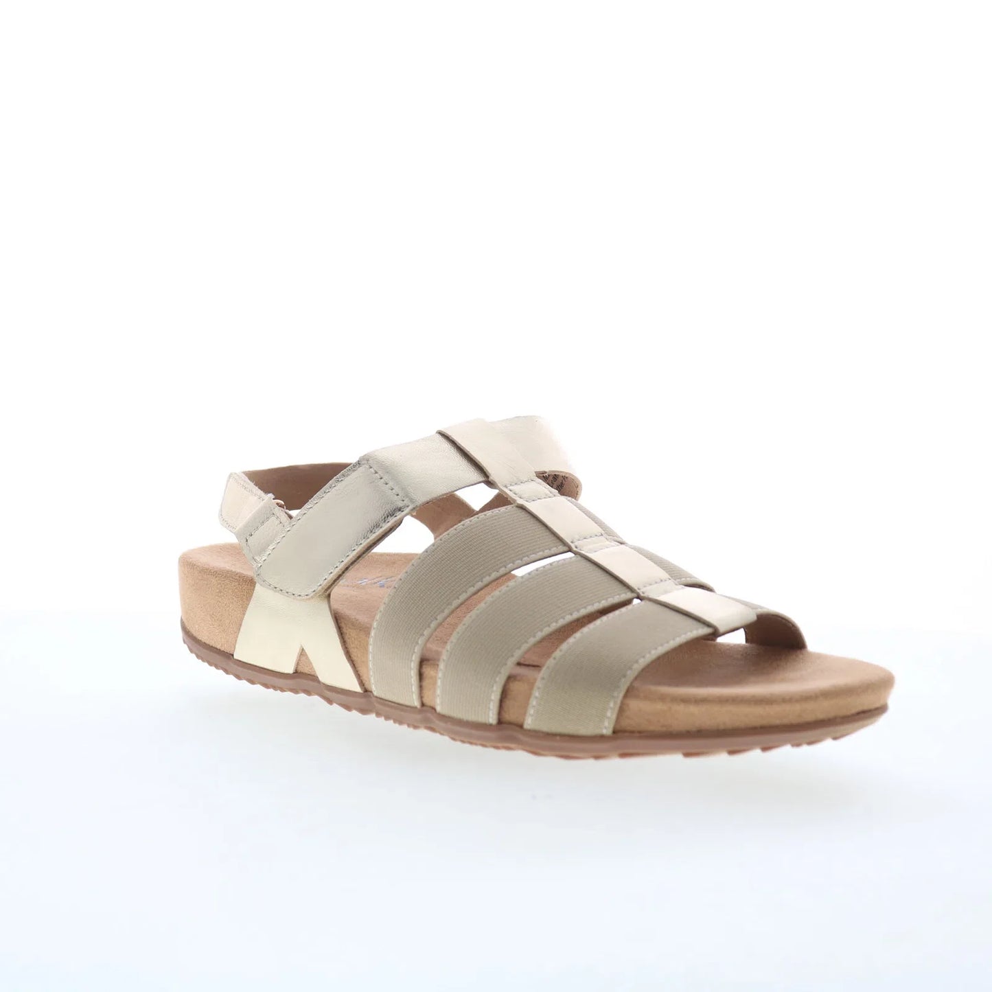 Softwalk Burnaby S2401-731 Womens Beige Leather Strap Slides Sandals Shoes