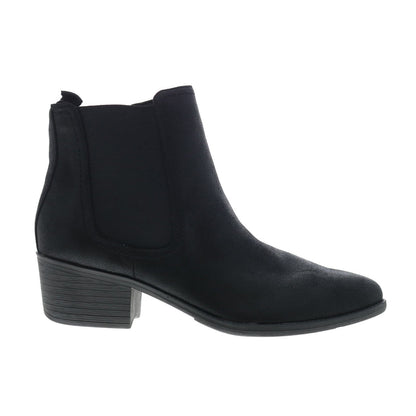 Volatile Carriage PV303 Womens Black Synthetic Zipper Ankle & Booties Boots