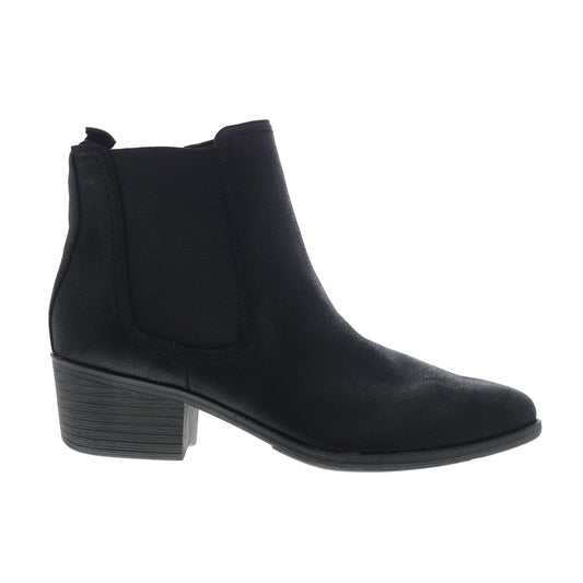 Volatile Carriage PV303 Womens Black Synthetic Zipper Ankle & Booties Boots