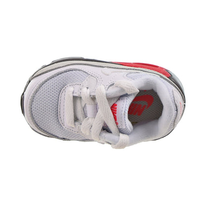Nike Air Max 90 (TD) Toddler's Shoes White-Light Silver-Flat Pewter