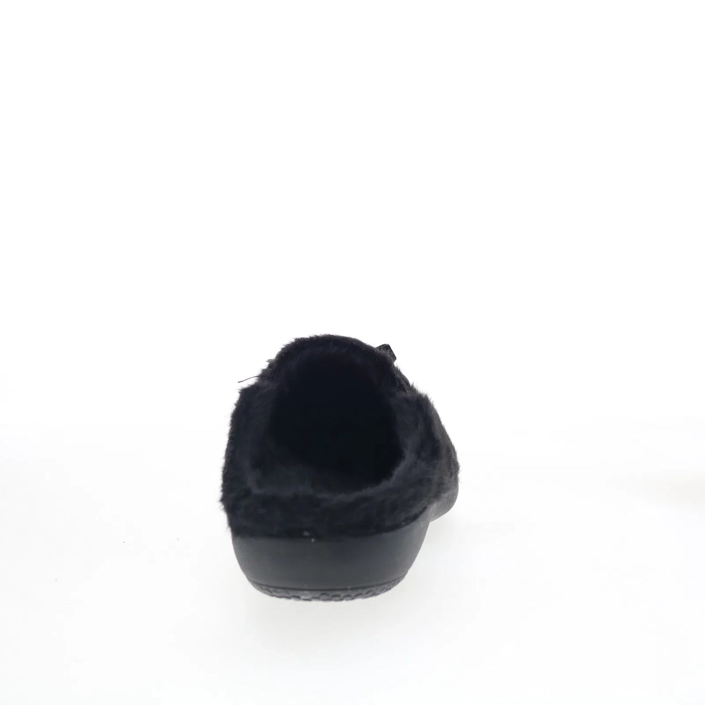 Spenco Charm Slipper SP1195BLK Womens Black Wide Canvas Clogs Slippers Shoes