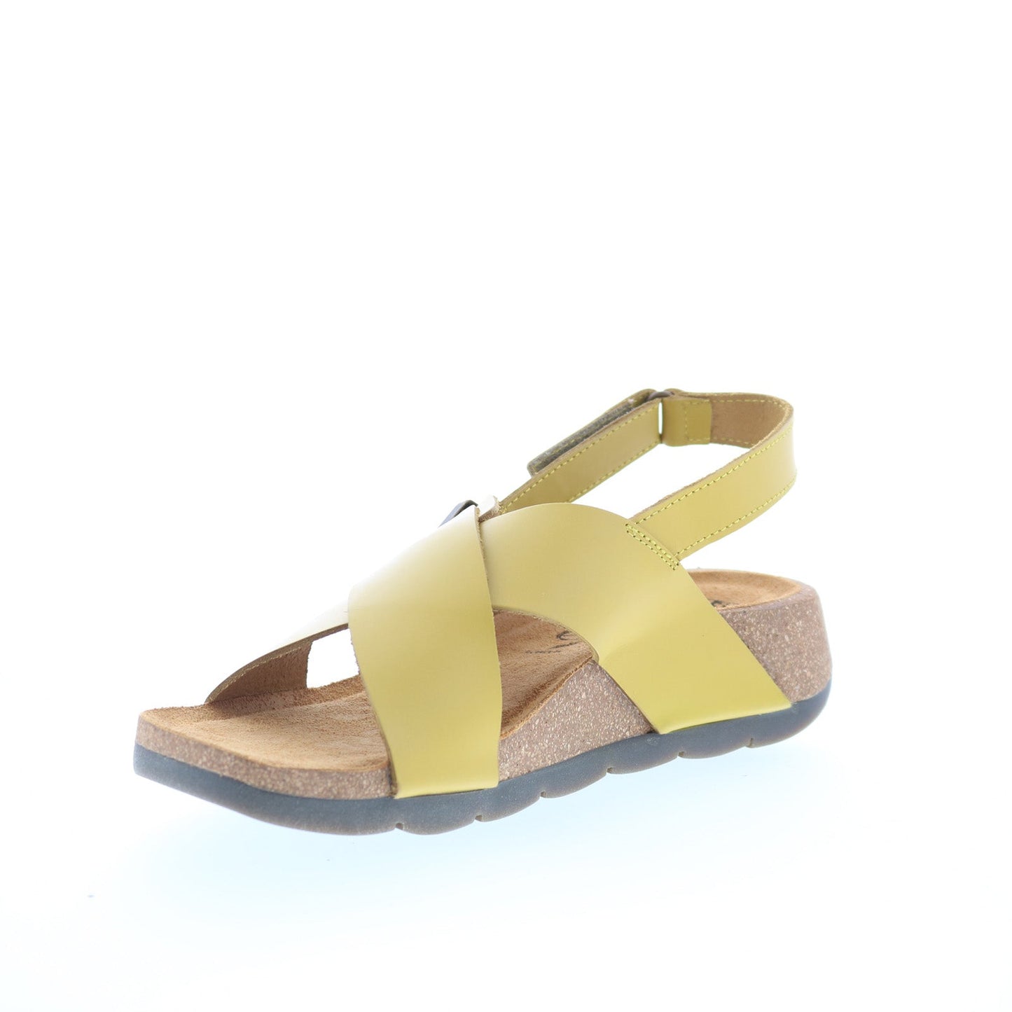 Fly London Chlo CHLO852FLY-007 Womens Yellow Slingback Sandals Shoes