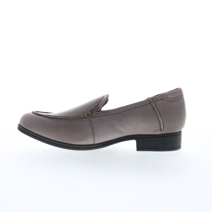 Cobb Hill Crosbie Moc CI8846 Womens Gray Loafers & Slip Ons Casual Shoes