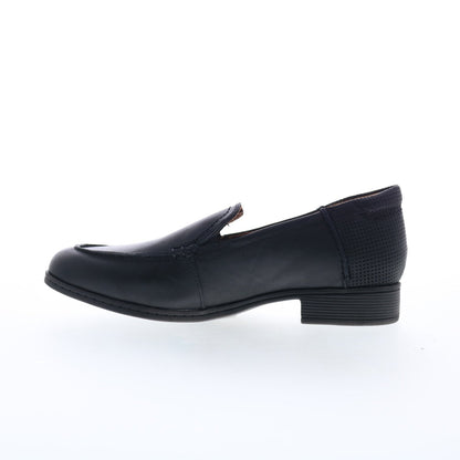 Cobb Hill Crosbie Moc CI9328 Womens Black Loafers & Slip Ons Casual Shoes