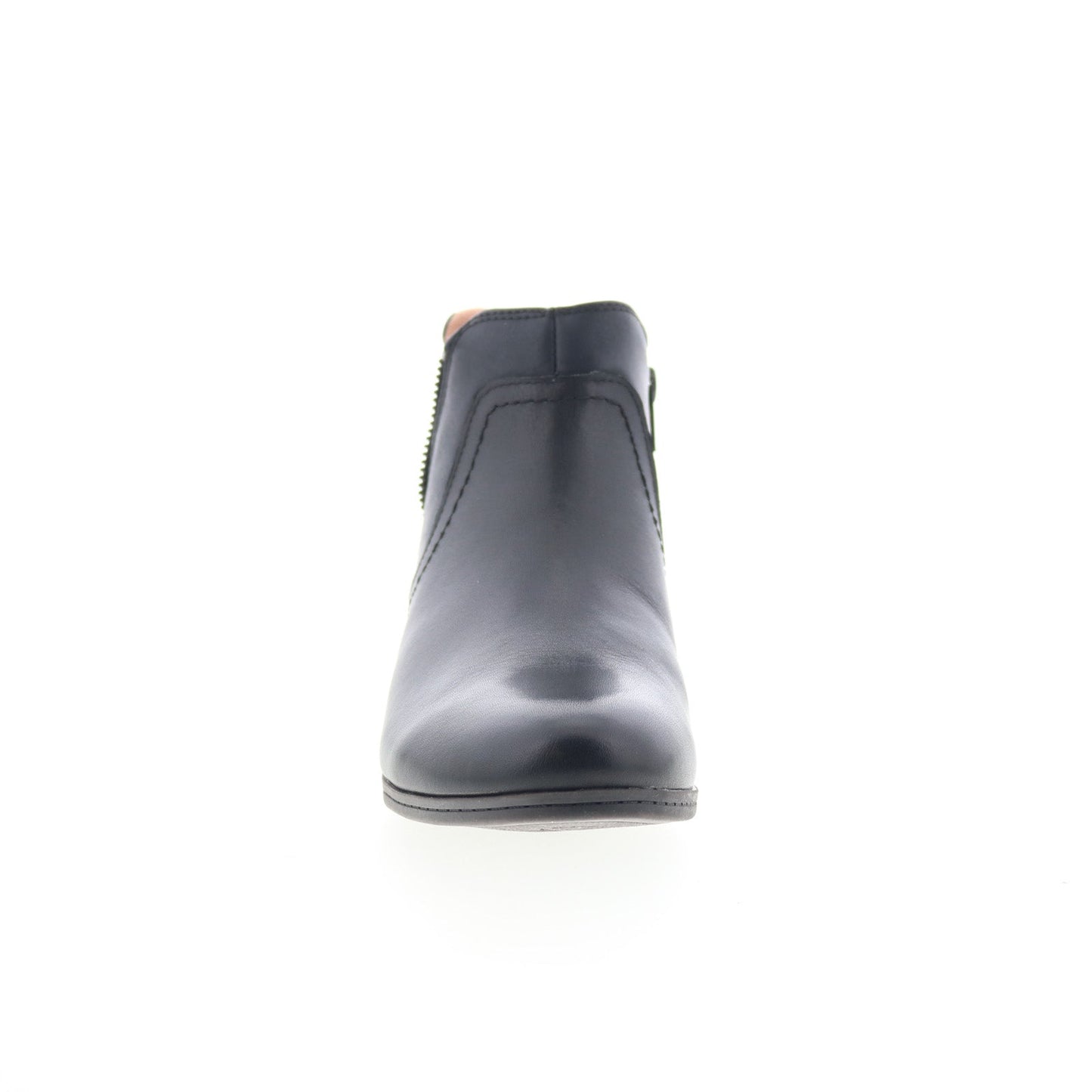 Cobb Hill Crosbie Gore CI9332 Womens Black Leather Ankle & Booties Boots