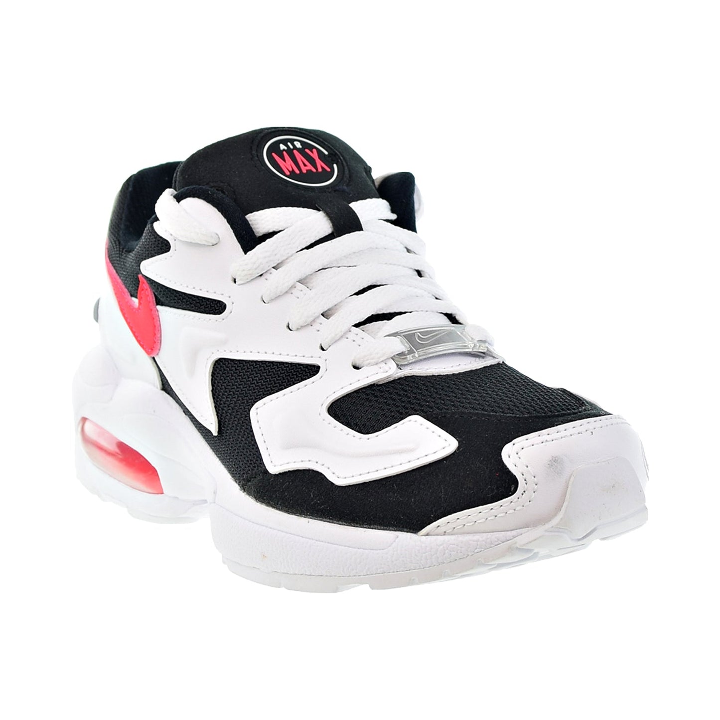 Nike Air Max2 Light Jaguars Women's Shoes White-Red Orbit-Black