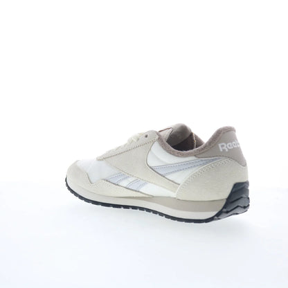 Reebok Classic AZ Womens White Suede Lace Up Lifestyle Sneakers Shoes