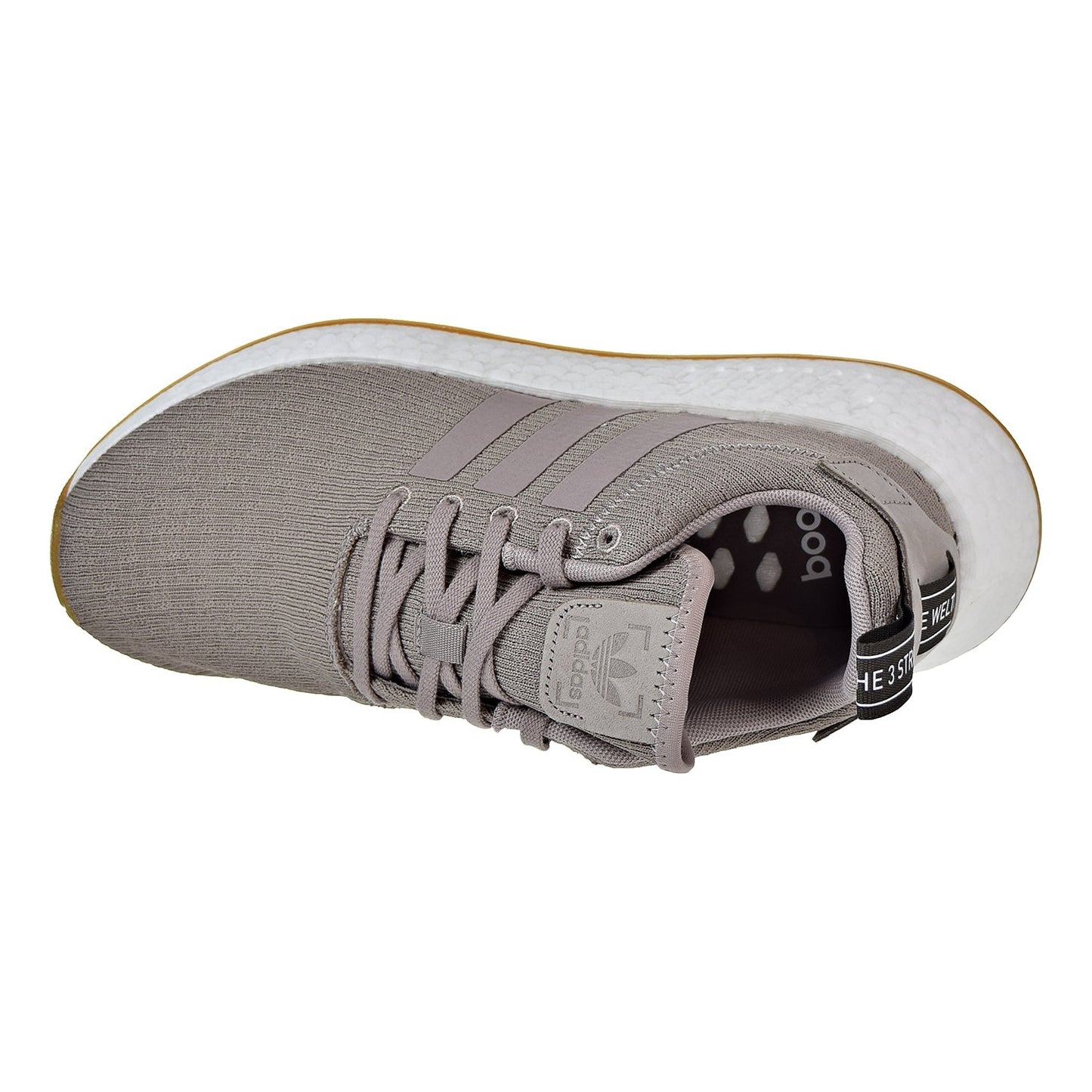 Adidas NMD_R2 Men's Shoes Beige-Pink / Vapor Grey / Tech Earth