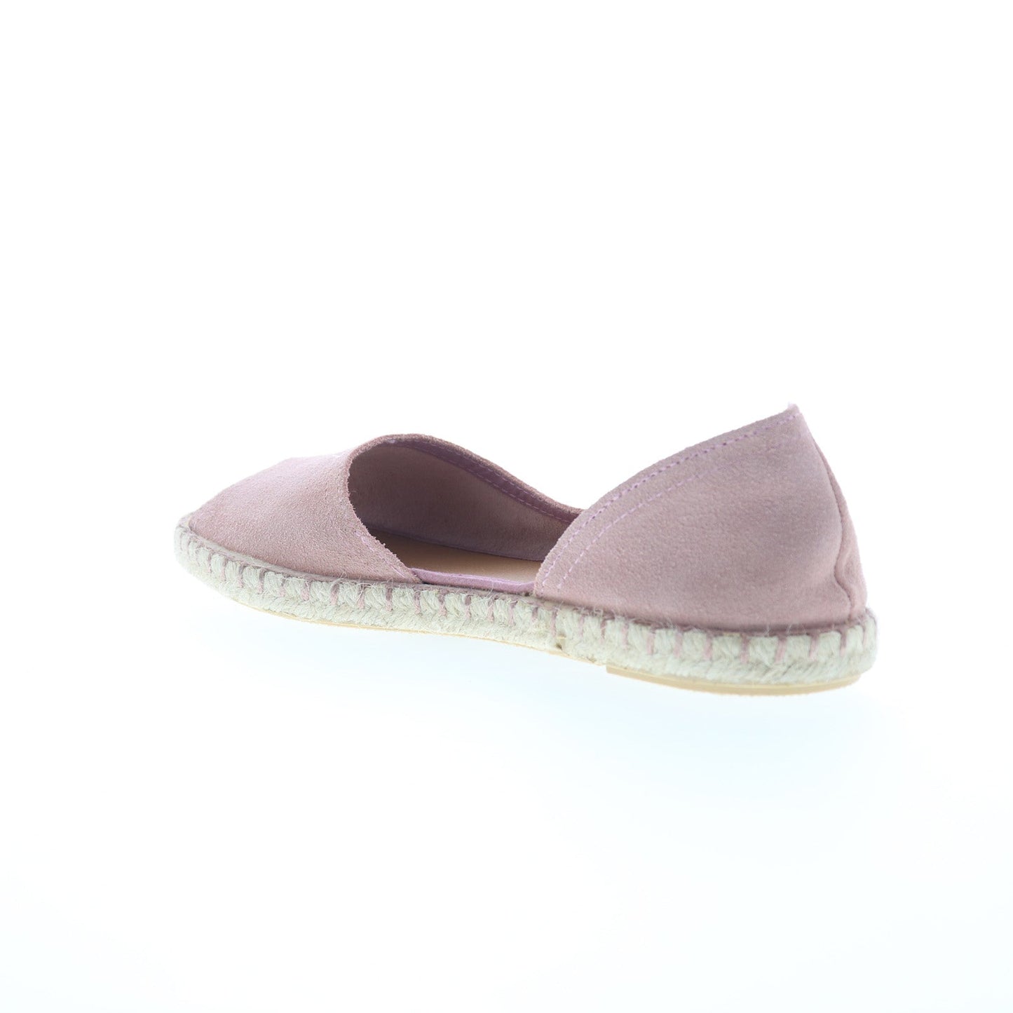 Miz Mooz Cruze Womens Pink Suede Slip On Espadrille Flats Shoes