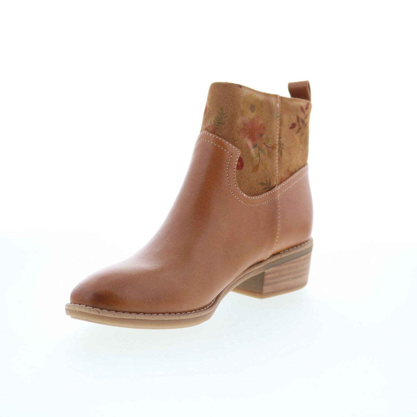 Comfortiva Carter CT00467 Womens Brown Leather Zipper Ankle & Booties Boots