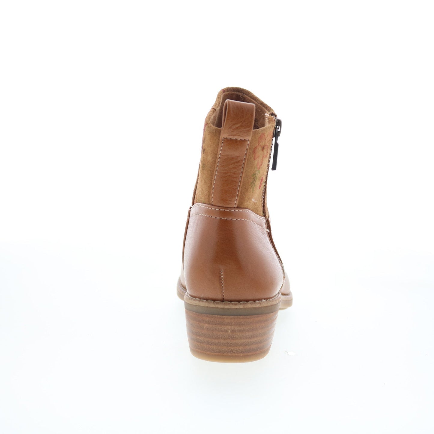 Comfortiva Carter CT00467 Womens Brown Leather Zipper Ankle & Booties Boots