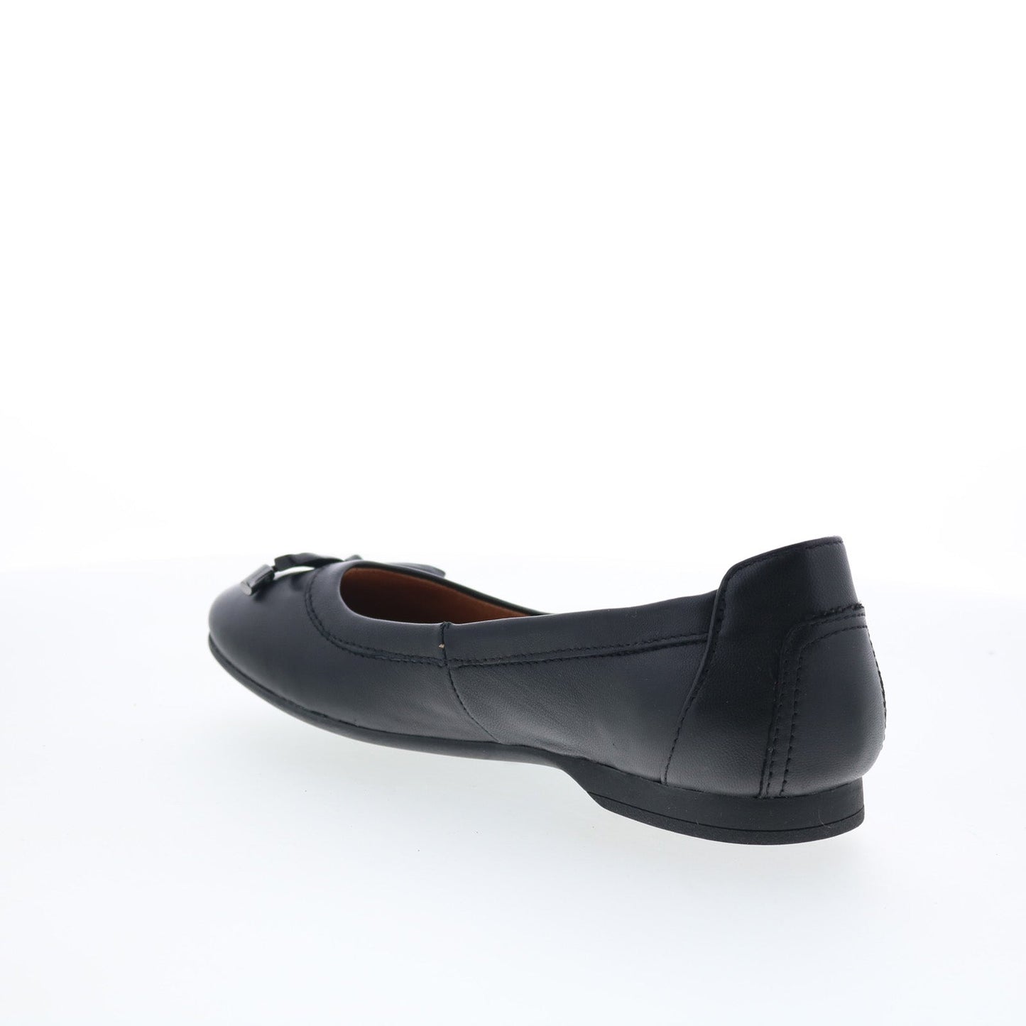 Comfortiva Keegan CT00514 Womens Black Leather Ballet Flats Shoes