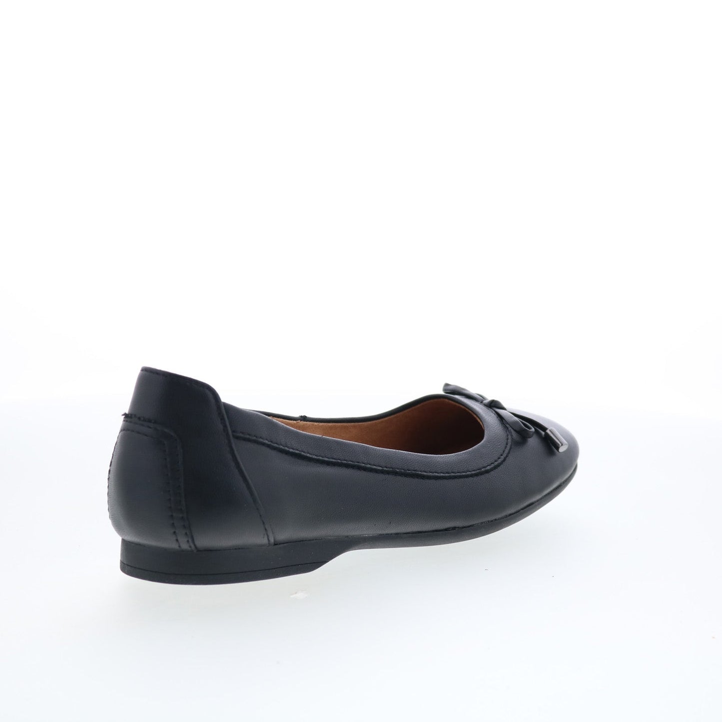 Comfortiva Keegan CT00514 Womens Black Leather Ballet Flats Shoes