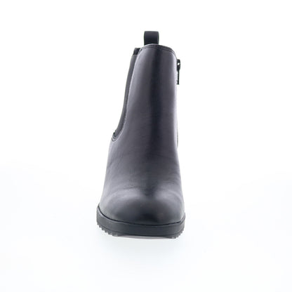 Comfortiva Hammond CT00528 Womens Black Wide Leather Ankle & Booties Boots