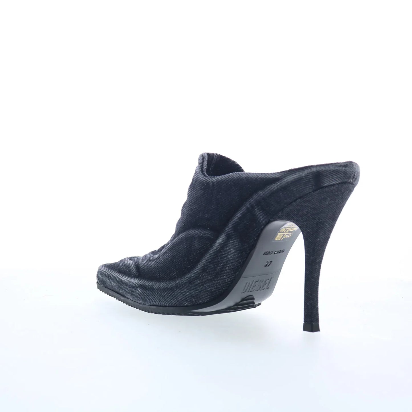 Diesel D-Cloud Ml Y03389-P6737-T8013 Womens Black Pumps Heels Shoes