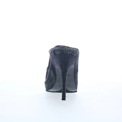 Diesel D-Cloud Ml Y03389-P6737-T8013 Womens Black Pumps Heels Shoes
