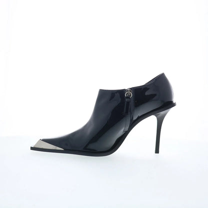 Diesel D-Tona SC Mules Womens Black Leather Slip On Pumps Heels Shoes