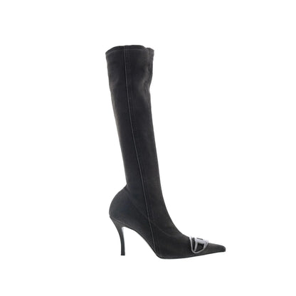 Diesel D-Venus KB D Y03366-P5523-T8013 Womens Black Knee High Boots