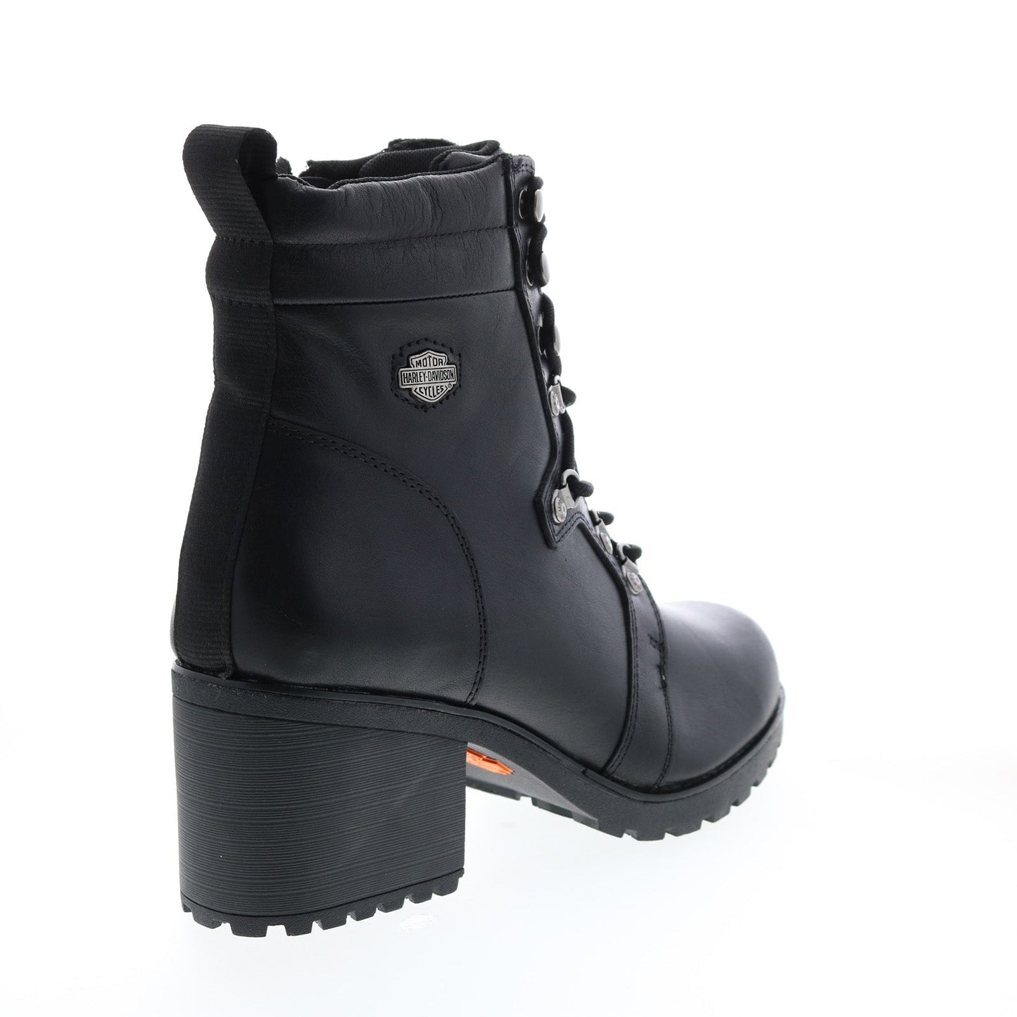 Harley-Davidson Marinda 5" Lace D84760 Womens Black Leather Motorcycle Boots