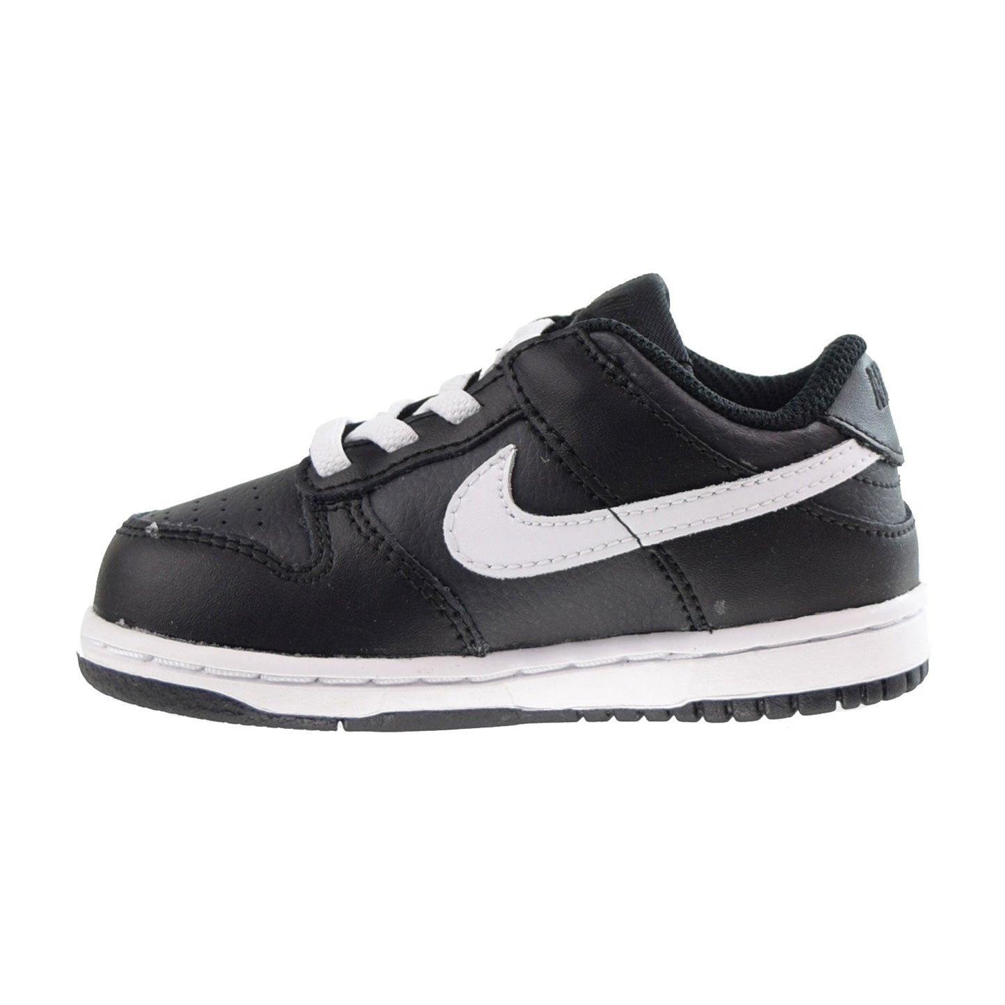 Nike Dunk Low Toddlers Shoes Black-White