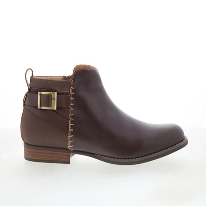 Spenco Dove Creek Boots SP1002ESP Womens Brown Wide Ankle & Booties Boots