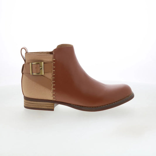 Spenco Dove Creek Boots SP1002SAD Womens Brown Wide Ankle & Booties Boots