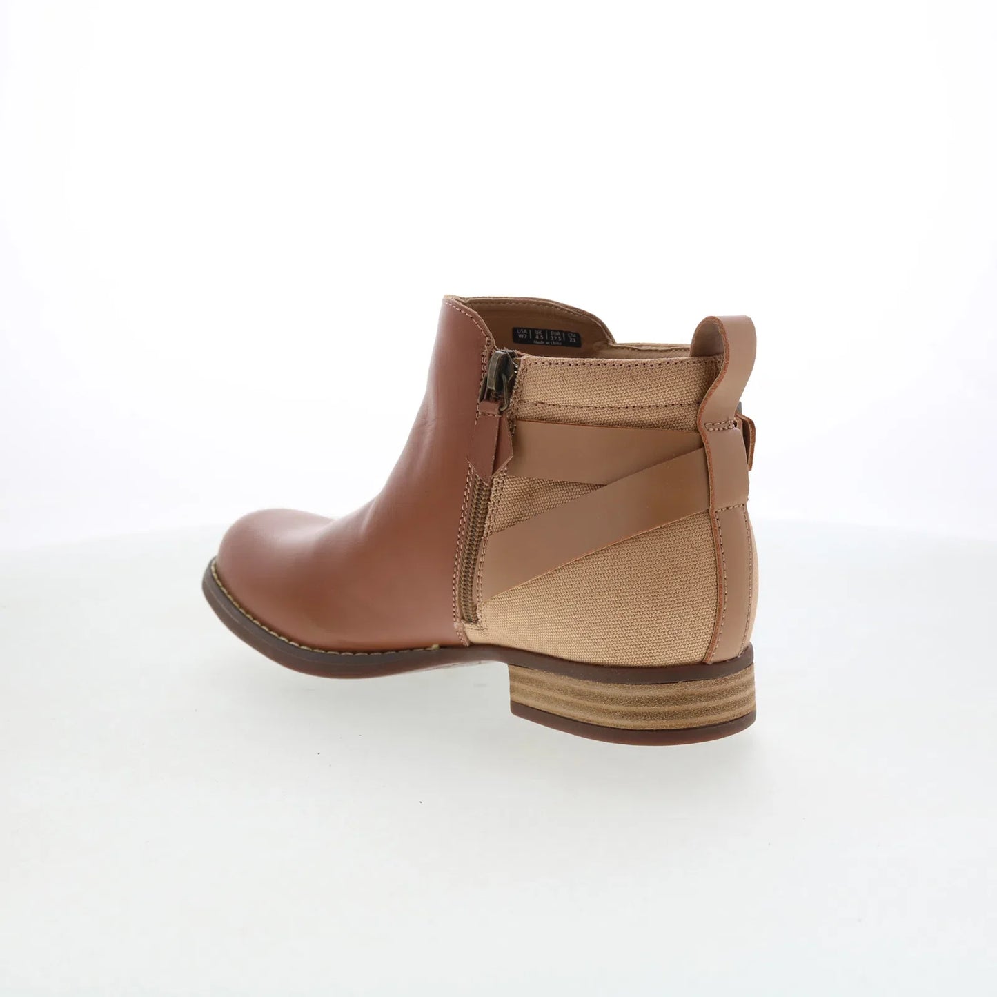 Spenco Dove Creek Boots SP1002SAD Womens Brown Wide Ankle & Booties Boots