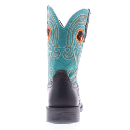 Durango Westward DRD0446 Womens Brown Leather Slip On Western Boots