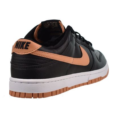 Nike Dunk Low Men's Shoes Black-Amber Brown