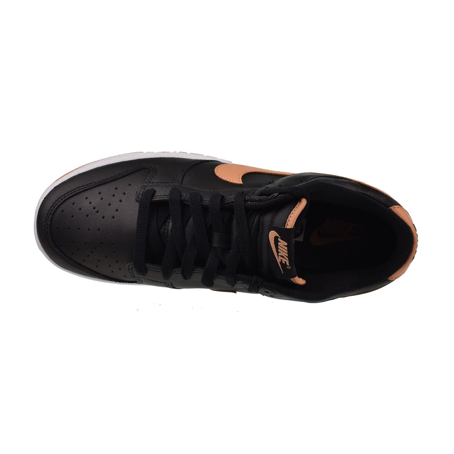 Nike Dunk Low Men's Shoes Black-Amber Brown