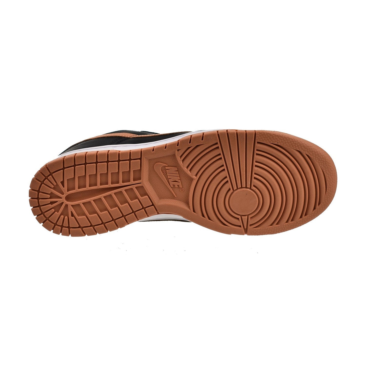 Nike Dunk Low Men's Shoes Black-Amber Brown