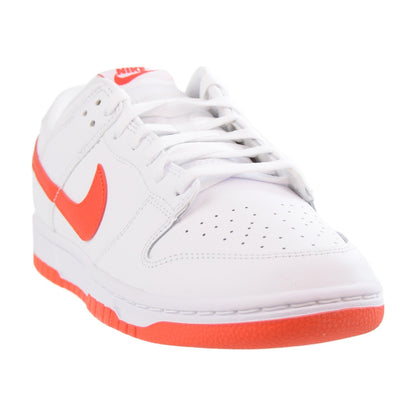 Nike Dunk Low Retro Men's Shoes White-Picante Red