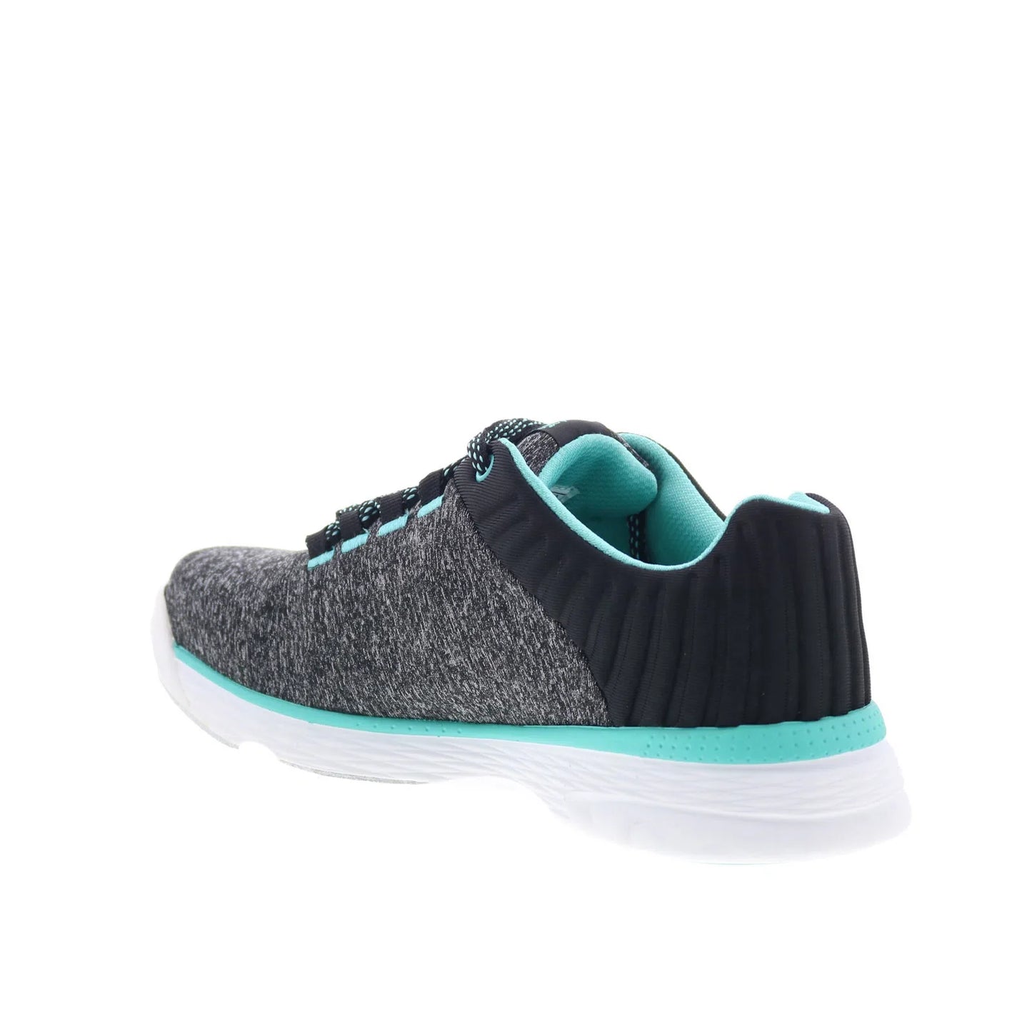 Dexter Elin DW0002398 Womens Gray Canvas Lace Up Athletic Bowling Shoes