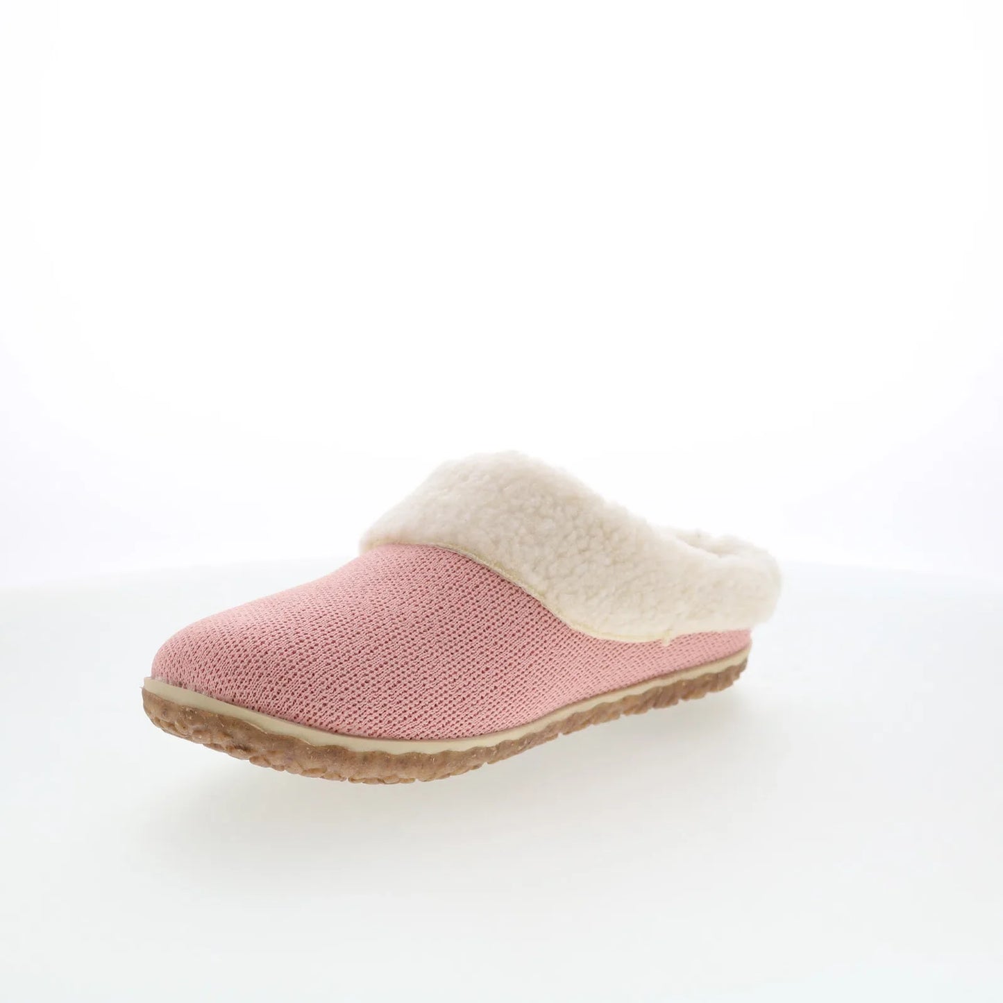 Minnetonka Eco Spruce 4616ECO Womens Pink Canvas Slip On Clogs Slippers Shoes
