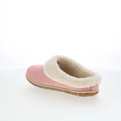 Minnetonka Eco Spruce 4616ECO Womens Pink Canvas Slip On Clogs Slippers Shoes
