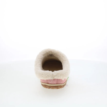 Minnetonka Eco Spruce 4616ECO Womens Pink Canvas Slip On Clogs Slippers Shoes