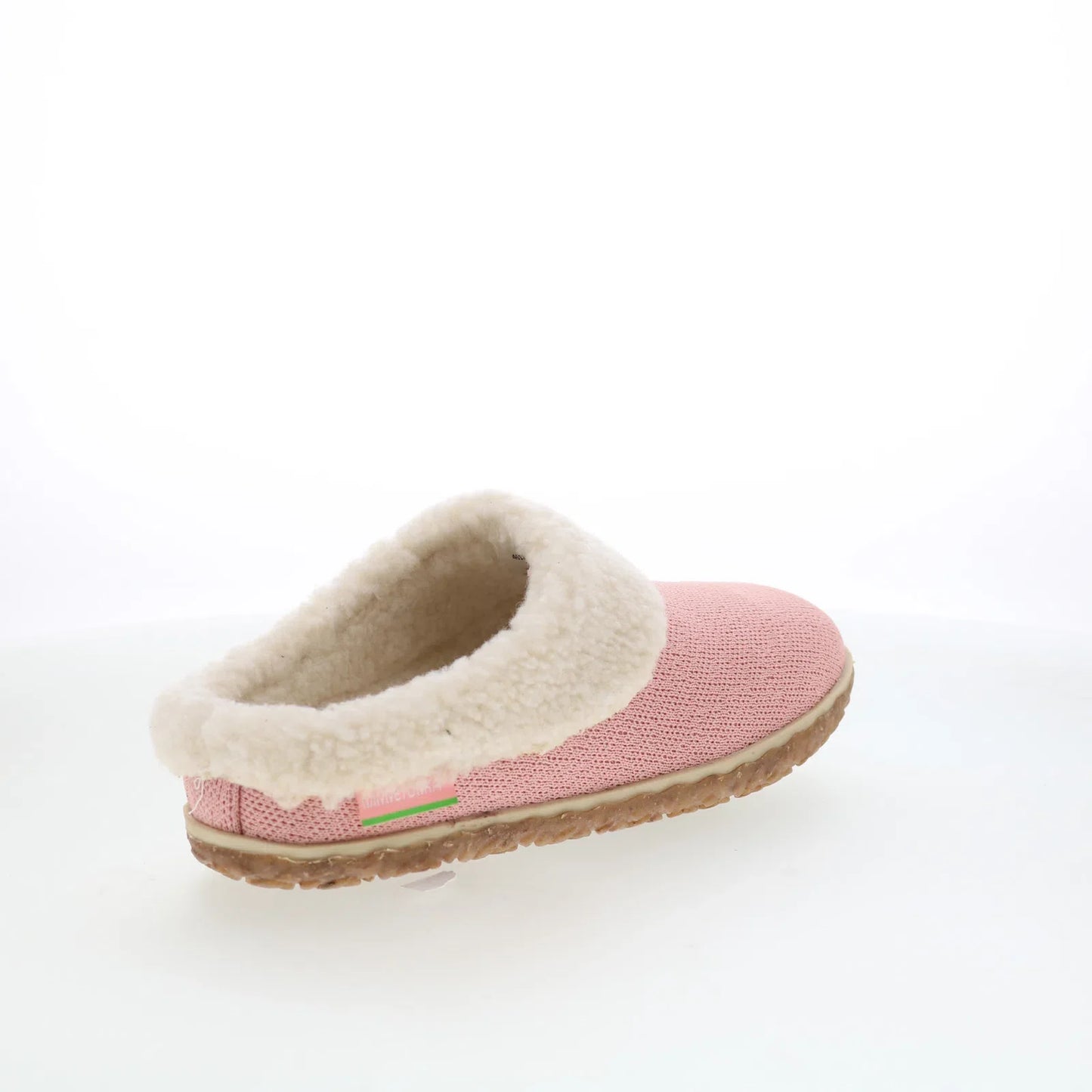 Minnetonka Eco Spruce 4616ECO Womens Pink Canvas Slip On Clogs Slippers Shoes