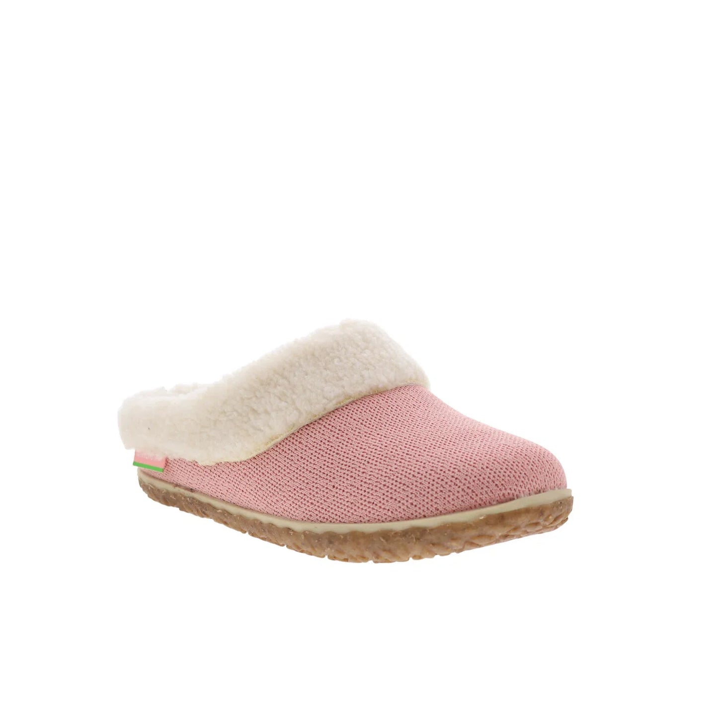 Minnetonka Eco Spruce 4616ECO Womens Pink Canvas Slip On Clogs Slippers Shoes