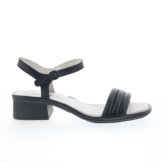 Fly London Eiva EIVA567FLY-000 Womens Black Heeled Sandals Shoes