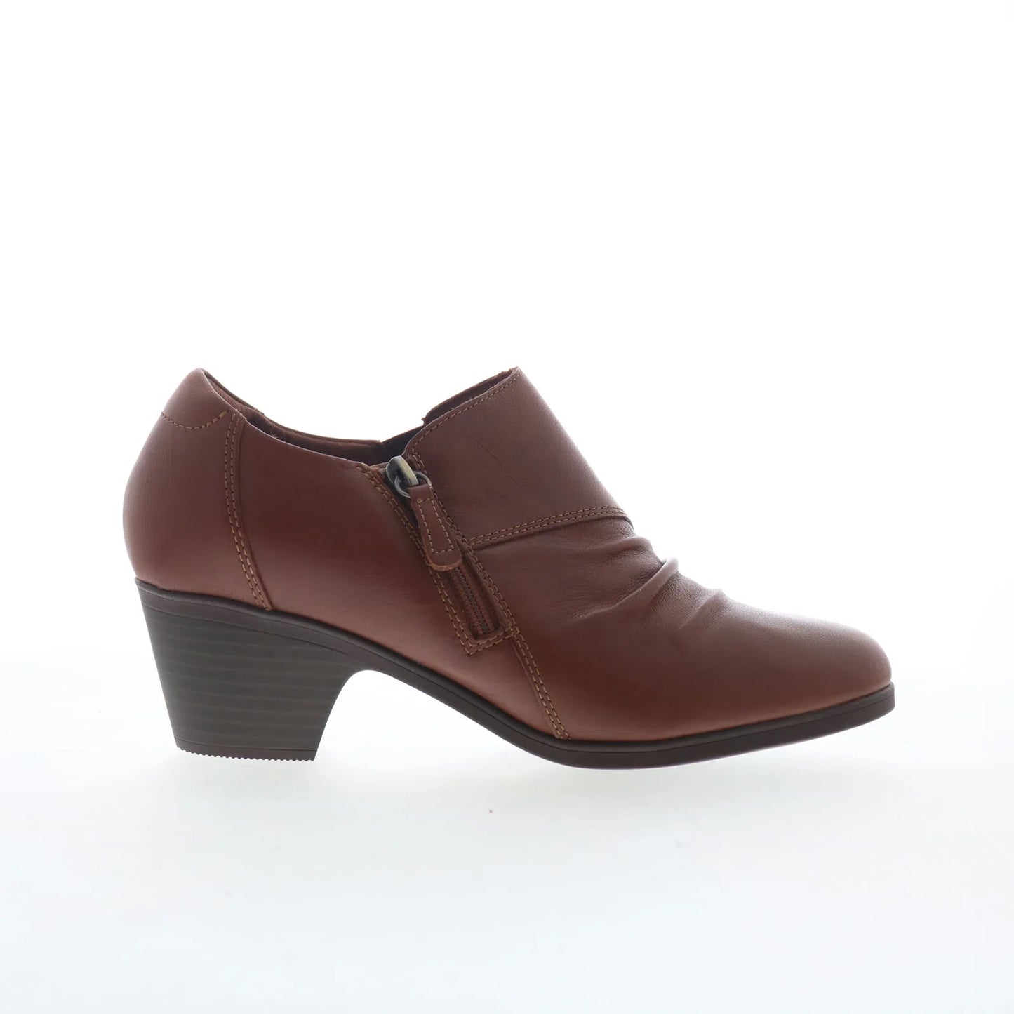 Clarks Emily 2 Braley 26179598 Womens Brown Wide Ankle & Booties Boots