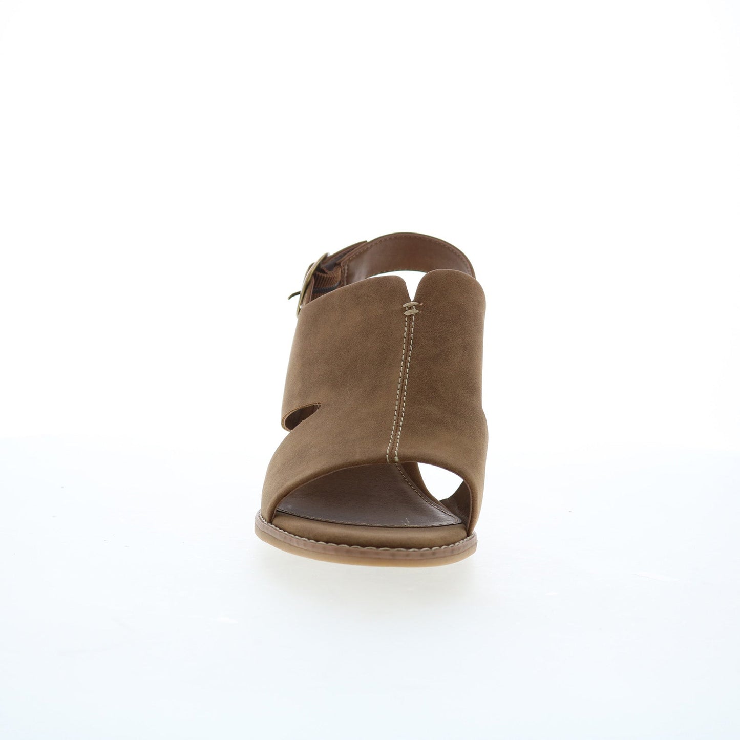 Eurosoft by Sofft Taite ES0035406 Womens Brown Suede Heeled Sandals Shoes
